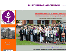 Tablet Screenshot of bury-unitarian-church.org.uk